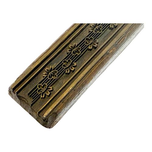 DOS PLANCHAS PARA ESTAMPACIÓN DE TELA S.XIX