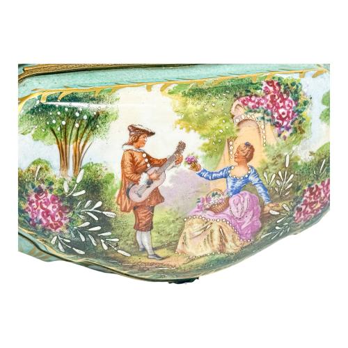 CAJA PORCELANA DE SÈVRES SEGUNDO TERCIO DEL S.XX