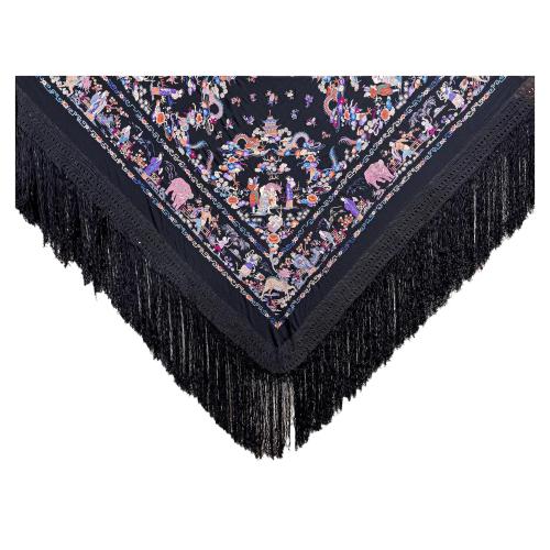MANTÓN DE MANILA DEL PRIMER TERCIO DEL SIGLO XX