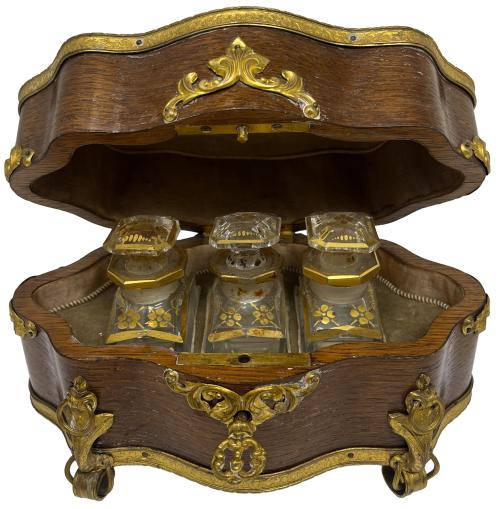 CAJA PERFUMERO NAPOLEÓN III DEL S.XIX