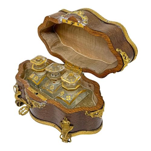 CAJA PERFUMERO NAPOLEÓN III DEL S.XIX