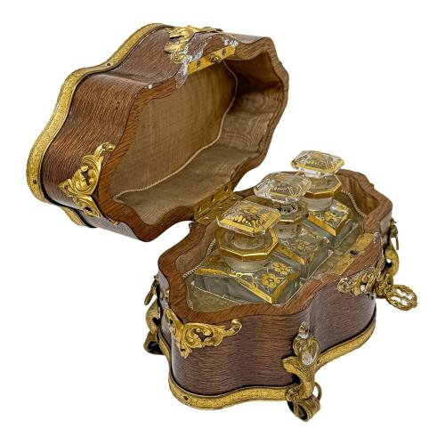 CAJA PERFUMERO NAPOLEÓN III DEL S.XIX