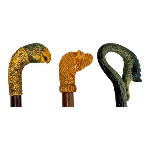 TRES BASTONES DE COLECCIÓN DE LA SEGUNDA MITAD DEL S.XX