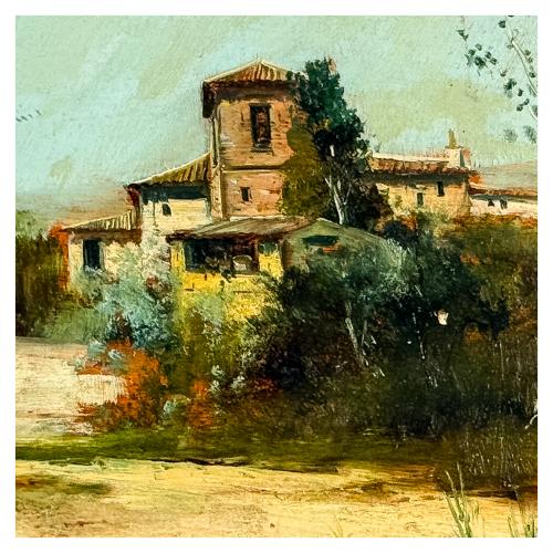 PAREJA DE ESCUELA ANDALUZA DEL PRIMER CUARTO DE S. XX