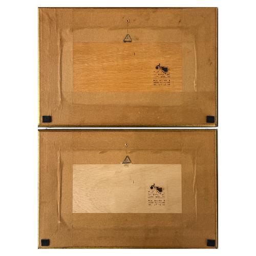 PAREJA DE ESCUELA ANDALUZA DEL PRIMER CUARTO DE S. XX