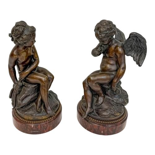 PAREJA DE FIGURAS DEL S.XIX