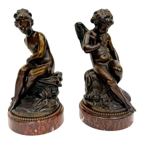 PAREJA DE FIGURAS DEL S.XIX