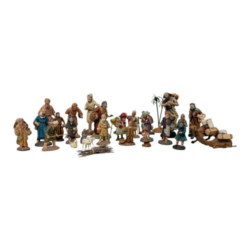 FIGURAS DE PESEBRE DE MEDIADOS DE SIGLO XX