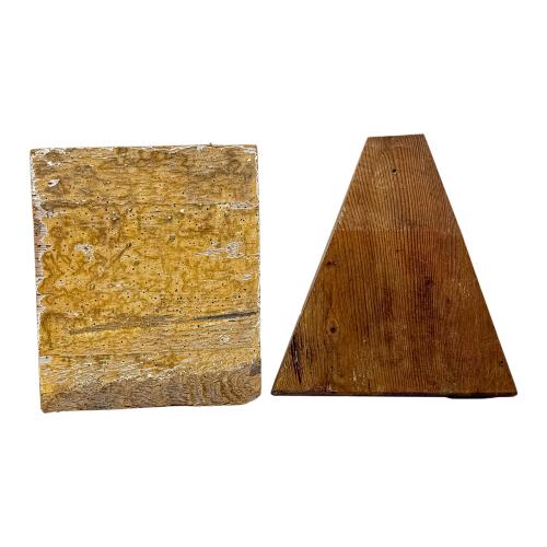 DOS FRAGMENTOS DE TALLA, DEL S.XIX