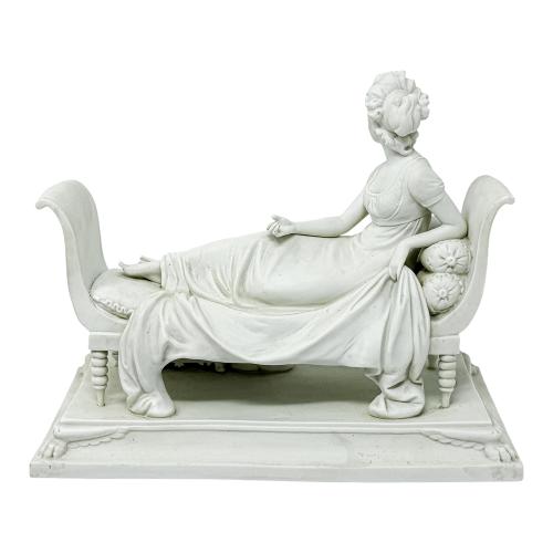 FIGURA EN BISCUIT DE LA SEGUNDA MITAD DEL SIGLO XX