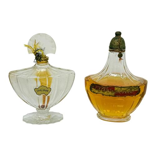 BOTELLA DE PERFUME VIRREINA Y SHALIMAR