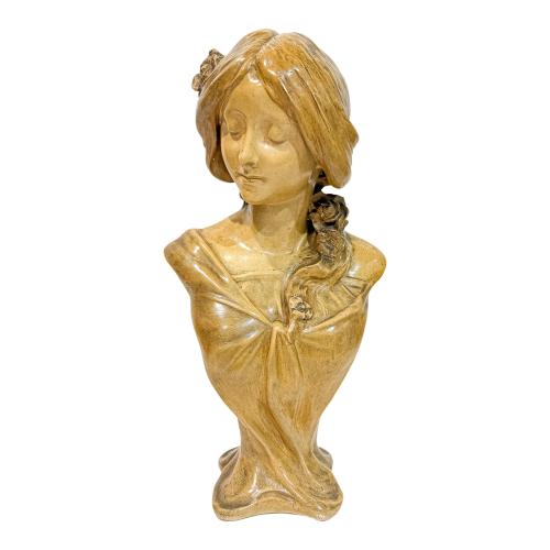 BUSTO MODERNISTA, DE LA PRIMERA MITAD DEL S.XX