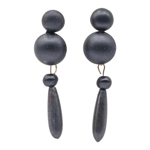 PENDIENTES DE LUTO DEL S.XIX