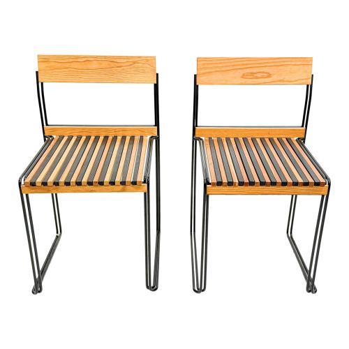 CUATRO SILLAS DECAFET DE LOS AÑOS 70