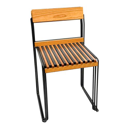 CUATRO SILLAS DECAFET DE LOS AÑOS 70