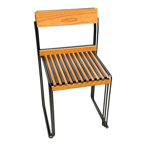 CUATRO SILLAS DECAFET DE LOS AÑOS 70