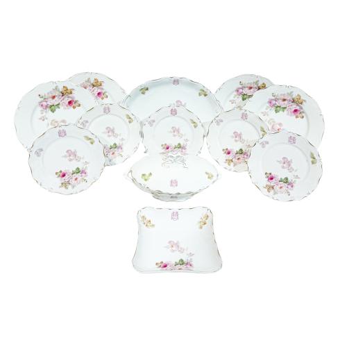 CONJUNTO DE PIEZAS DE VAJILLA DE PRINCIPIOS DEL S.XX