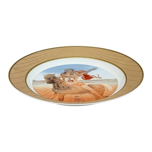 PLATO EN PORCELANA SALVADOR DALÍ