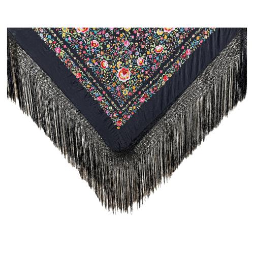 MANTÓN DE MANILA DEL ÚLTIO TERCIO DE SIGLO XX
