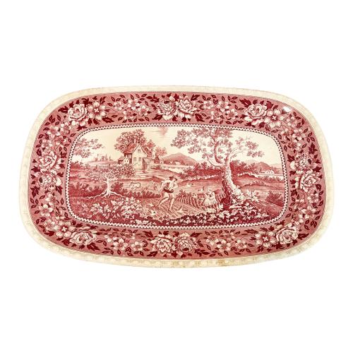 PAREJA DE FUENTES DE LOZA  VILLEROY BOCH