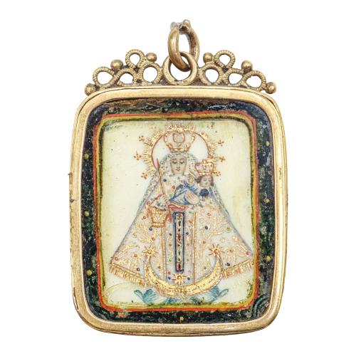 MEDALLA DEVOCIONAL DEL S.XIX