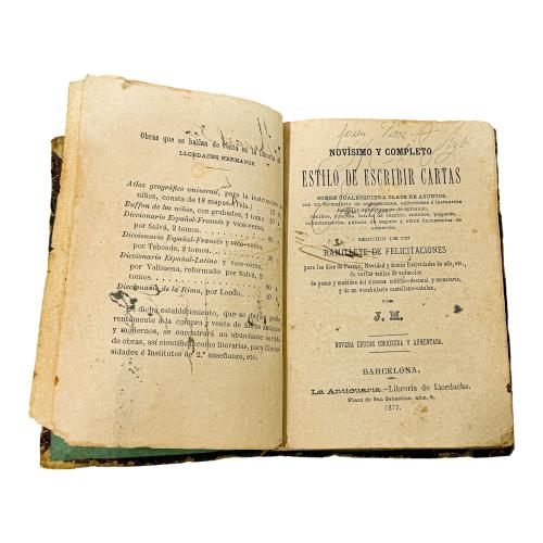 NOVÍSIMO Y COMPLETO ESTILO DE ESCRIBIR CARTAS