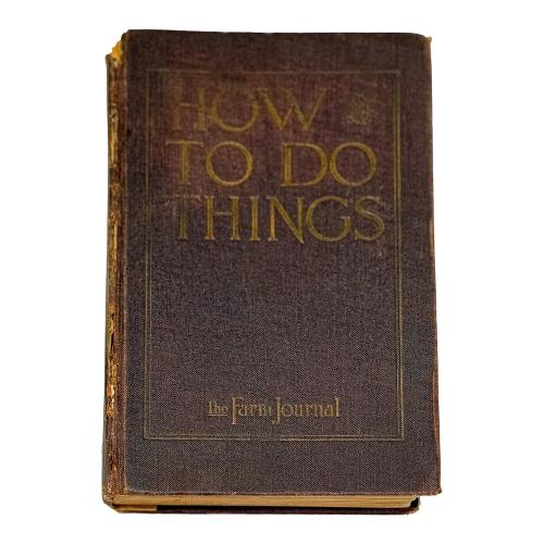 HOW TO DO THINGS 