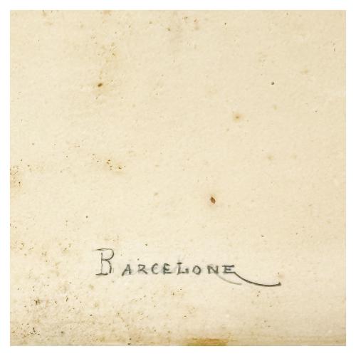 MARCO DE TALLA DORADA CON FOTO FIRMADA NAPOLEON