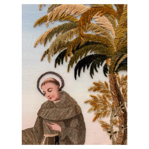 LITOGRAFÍA BORDADA DEL SIGLO XIX
