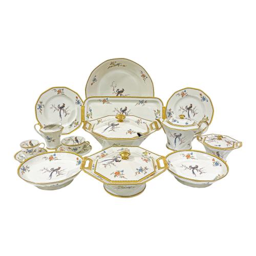 VAJILLA DE PORCELANA LIMOGES DE MEDIADOS DEL S.XX