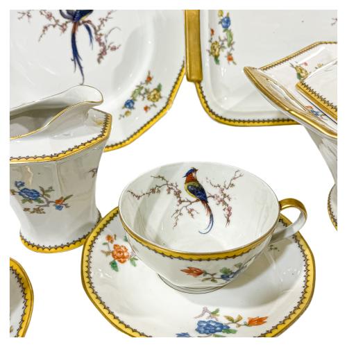 VAJILLA DE PORCELANA LIMOGES DE MEDIADOS DEL S.XX