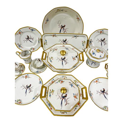 VAJILLA DE PORCELANA LIMOGES DE MEDIADOS DEL S.XX