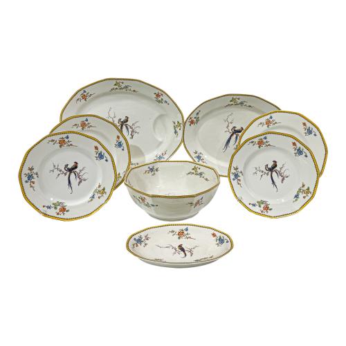 VAJILLA DE PORCELANA LIMOGES DE MEDIADOS DEL S.XX