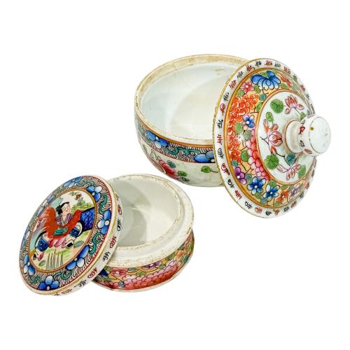 CONJUNTO DE PORCELANA ESMALTADA CHINA