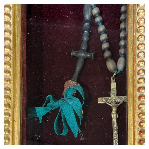 GRAN ROSARIO ENMARCADO DEL S.XIX