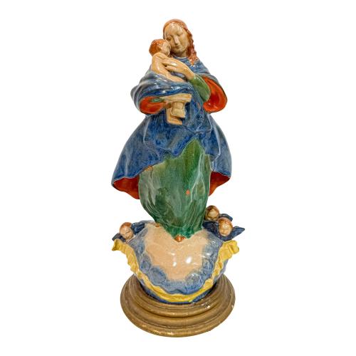 FIGURA DE PORCELANA AUSTRÍACA DE MEDIADOS DE S. XX