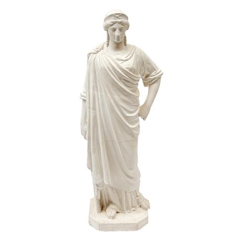 FIGURA EN ESTUCO DE LA PRIMERA MITAD DE SIGLO XX