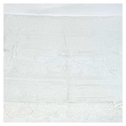 JUEGO DE CAMA DE MATRIMONIO DE FINALES DEL S.XIX