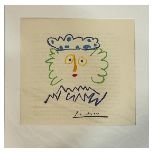 LITOGRAFIA DE PABLO PICASSO