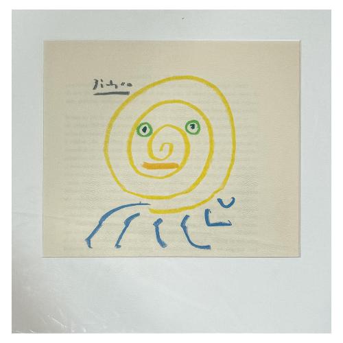 LITOGRAFIA DE PABLO PICASSO