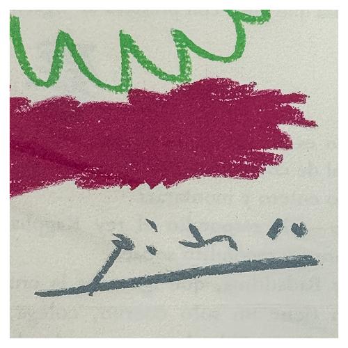 LITOGRAFIA DE PABLO PICASSO