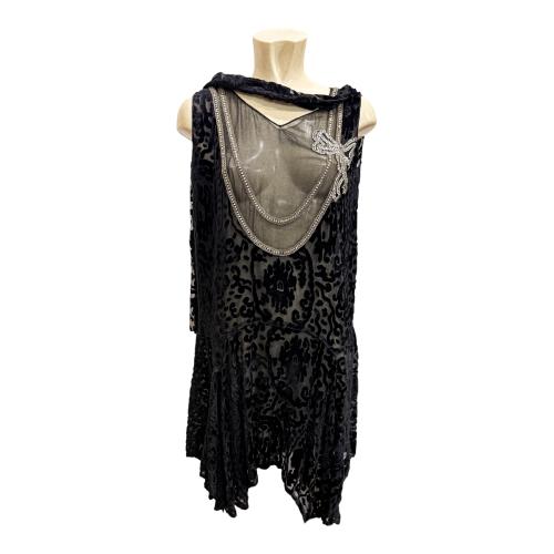 VESTIDO FRANCÉS DE LOS AÑOS 20-30 
