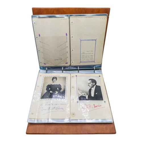 ALBUM DE FIRMAS Y DEDICATORIAS AÑOS 70