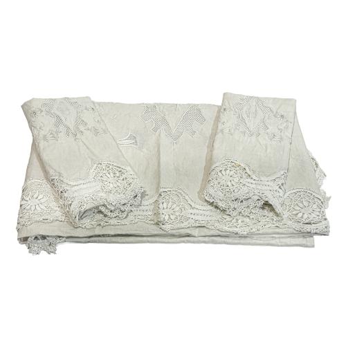 JUEGO DE CAMA DE MATRIMONIO DE FINALES DEL S.XIX