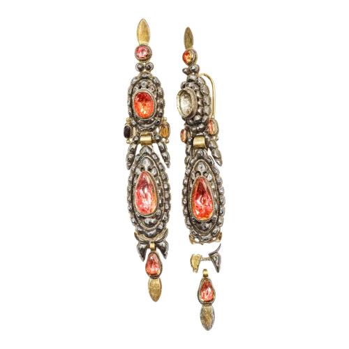PENDIENTES CATALANES DE L'ARENGADA, DEL S.XIX