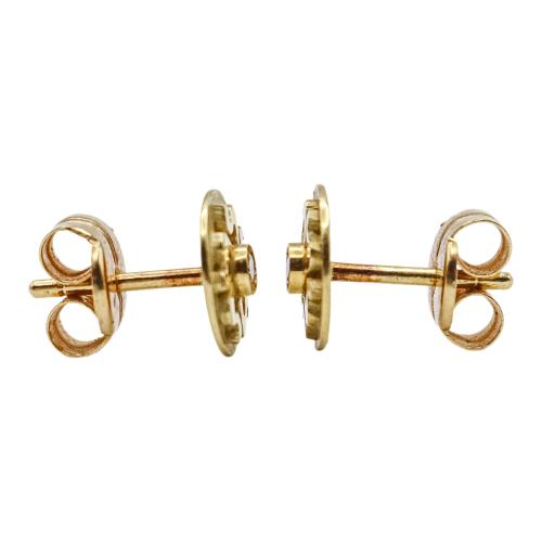 PENDIENTES SOL CON BRILLANTES