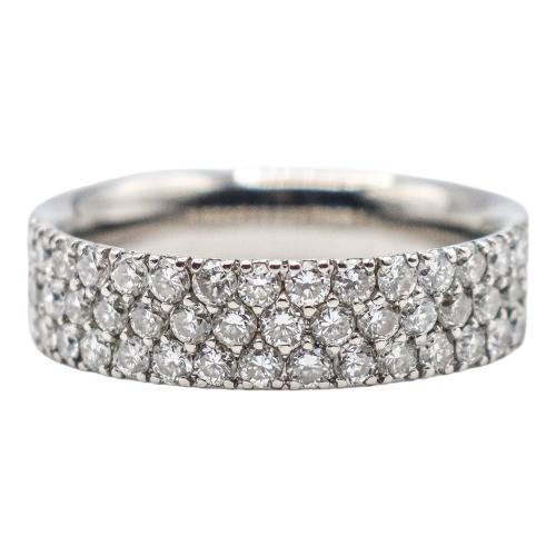 ANILLO ANCHO CON BRILLANTES