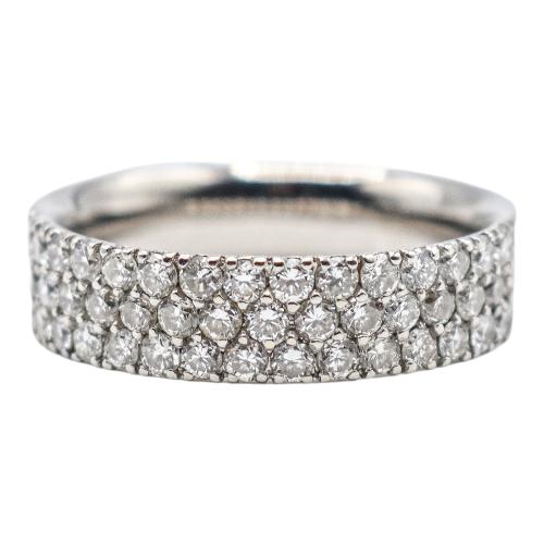 ANILLO ANCHO CON BRILLANTES