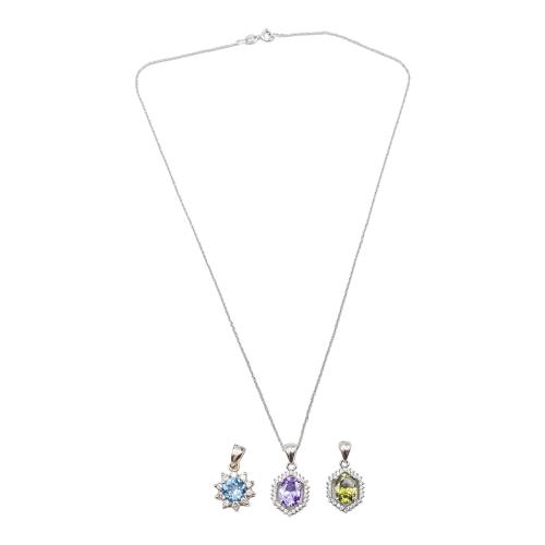 COLECCIÓN DE TRES COLGANTES