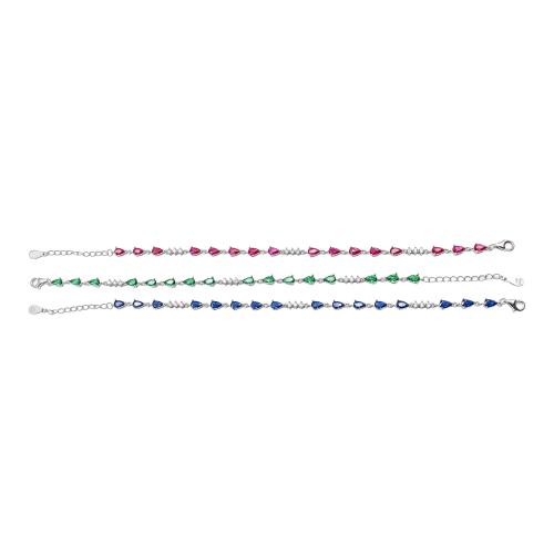 TRES PULSERAS DE PLATA